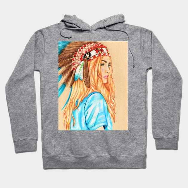 Festival Beauty Hoodie by Mercmichelle